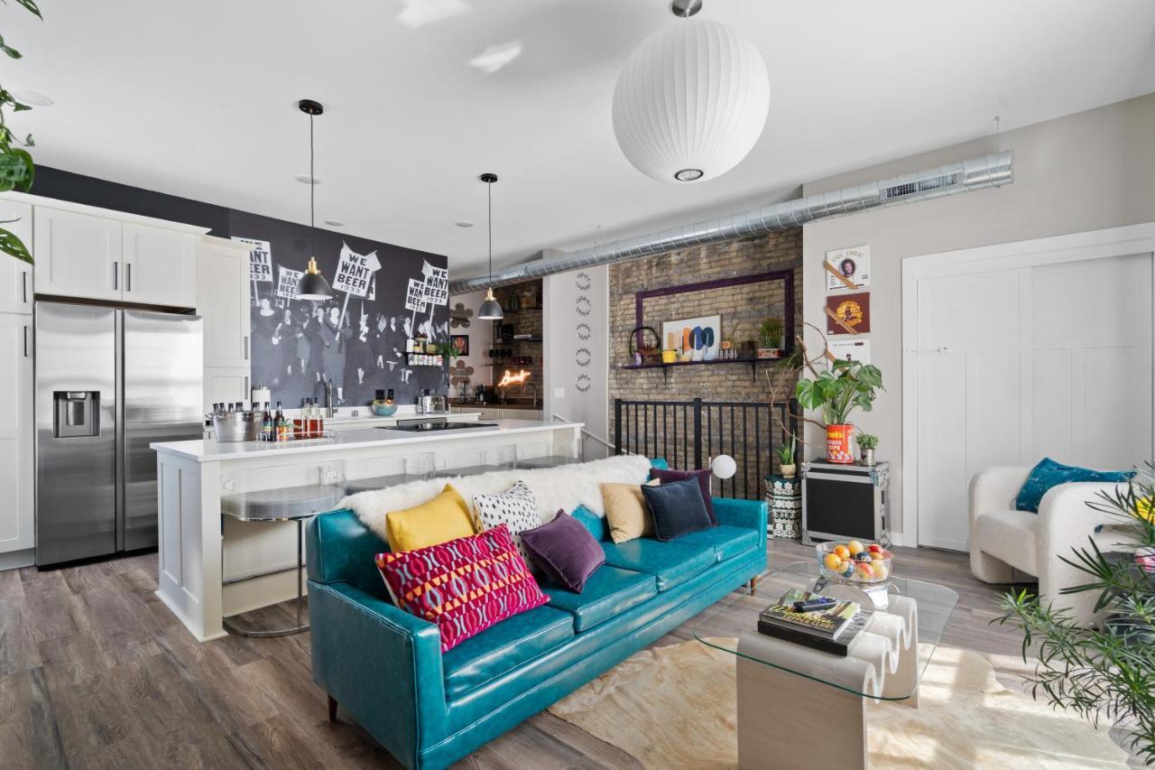 The Bentley Condotel, Heart Of Walkers Point With Garage, Yard Milwaukee Buitenkant foto
